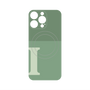 プレミアムパネル with MagSafe［ オリジナル - initial two tone - I green ］