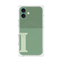 プレミアムパネル with MagSafe［ オリジナル - initial two tone - I green ］