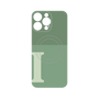 プレミアムパネル with MagSafe［ オリジナル - initial two tone - I green ］