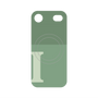 プレミアムパネル with MagSafe［ オリジナル - initial two tone - I green ］
