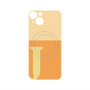 プレミアムパネル with MagSafe［ オリジナル - initial two tone - J orange ］
