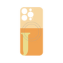 プレミアムパネル with MagSafe［ オリジナル - initial two tone - J orange ］