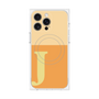 プレミアムパネル with MagSafe［ オリジナル - initial two tone - J orange ］