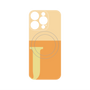 プレミアムパネル with MagSafe［ オリジナル - initial two tone - J orange ］