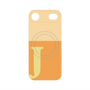 プレミアムパネル with MagSafe［ オリジナル - initial two tone - J orange ］