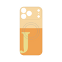 プレミアムパネル with MagSafe［ オリジナル - initial two tone - J orange ］