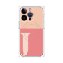 プレミアムパネル with MagSafe［ オリジナル - initial two tone - J pink ］