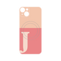 プレミアムパネル with MagSafe［ オリジナル - initial two tone - J pink ］