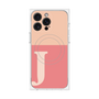 プレミアムパネル with MagSafe［ オリジナル - initial two tone - J pink ］