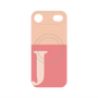 プレミアムパネル with MagSafe［ オリジナル - initial two tone - J pink ］