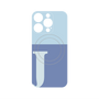 プレミアムパネル with MagSafe［ オリジナル - initial two tone - J blue ］