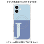 プレミアムパネル with MagSafe［ オリジナル - initial two tone - J blue ］