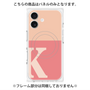 プレミアムパネル with MagSafe［ オリジナル - initial two tone - K pink ］