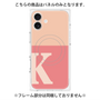 プレミアムパネル with MagSafe［ オリジナル - initial two tone - K pink ］