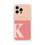 プレミアムパネル with MagSafe［ オリジナル - initial two tone - K pink ］