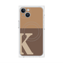 プレミアムパネル with MagSafe［ オリジナル - initial two tone - K brown ］