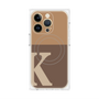 プレミアムパネル with MagSafe［ オリジナル - initial two tone - K brown ］