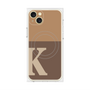 プレミアムパネル with MagSafe［ オリジナル - initial two tone - K brown ］