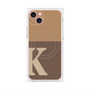 プレミアムパネル with MagSafe［ オリジナル - initial two tone - K brown ］