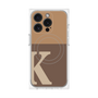 プレミアムパネル with MagSafe［ オリジナル - initial two tone - K brown ］