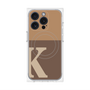 プレミアムパネル with MagSafe［ オリジナル - initial two tone - K brown ］