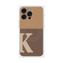 プレミアムパネル with MagSafe［ オリジナル - initial two tone - K brown ］
