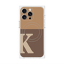 プレミアムパネル with MagSafe［ オリジナル - initial two tone - K brown ］
