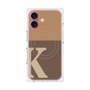 プレミアムパネル with MagSafe［ オリジナル - initial two tone - K brown ］