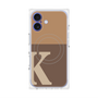 プレミアムパネル with MagSafe［ オリジナル - initial two tone - K brown ］