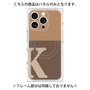 プレミアムパネル with MagSafe［ オリジナル - initial two tone - K brown ］