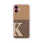 プレミアムパネル with MagSafe［ オリジナル - initial two tone - K brown ］