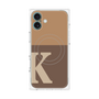プレミアムパネル with MagSafe［ オリジナル - initial two tone - K brown ］