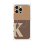 プレミアムパネル with MagSafe［ オリジナル - initial two tone - K brown ］