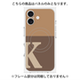 プレミアムパネル with MagSafe［ オリジナル - initial two tone - K brown ］