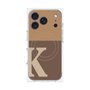 プレミアムパネル with MagSafe［ オリジナル - initial two tone - K brown ］
