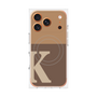 プレミアムパネル with MagSafe［ オリジナル - initial two tone - K brown ］