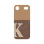 プレミアムパネル with MagSafe［ オリジナル - initial two tone - K brown ］