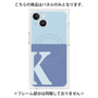 プレミアムパネル with MagSafe［ オリジナル - initial two tone - K blue ］