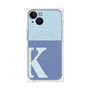 プレミアムパネル with MagSafe［ オリジナル - initial two tone - K blue ］