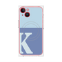 プレミアムパネル with MagSafe［ オリジナル - initial two tone - K blue ］