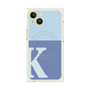 プレミアムパネル with MagSafe［ オリジナル - initial two tone - K blue ］