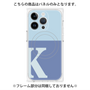 プレミアムパネル with MagSafe［ オリジナル - initial two tone - K blue ］