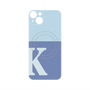 プレミアムパネル with MagSafe［ オリジナル - initial two tone - K blue ］