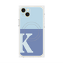 プレミアムパネル with MagSafe［ オリジナル - initial two tone - K blue ］