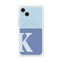 プレミアムパネル with MagSafe［ オリジナル - initial two tone - K blue ］