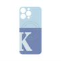 プレミアムパネル with MagSafe［ オリジナル - initial two tone - K blue ］