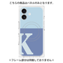 プレミアムパネル with MagSafe［ オリジナル - initial two tone - K blue ］