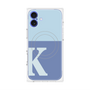 プレミアムパネル with MagSafe［ オリジナル - initial two tone - K blue ］