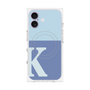 プレミアムパネル with MagSafe［ オリジナル - initial two tone - K blue ］