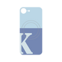 プレミアムパネル with MagSafe［ オリジナル - initial two tone - K blue ］